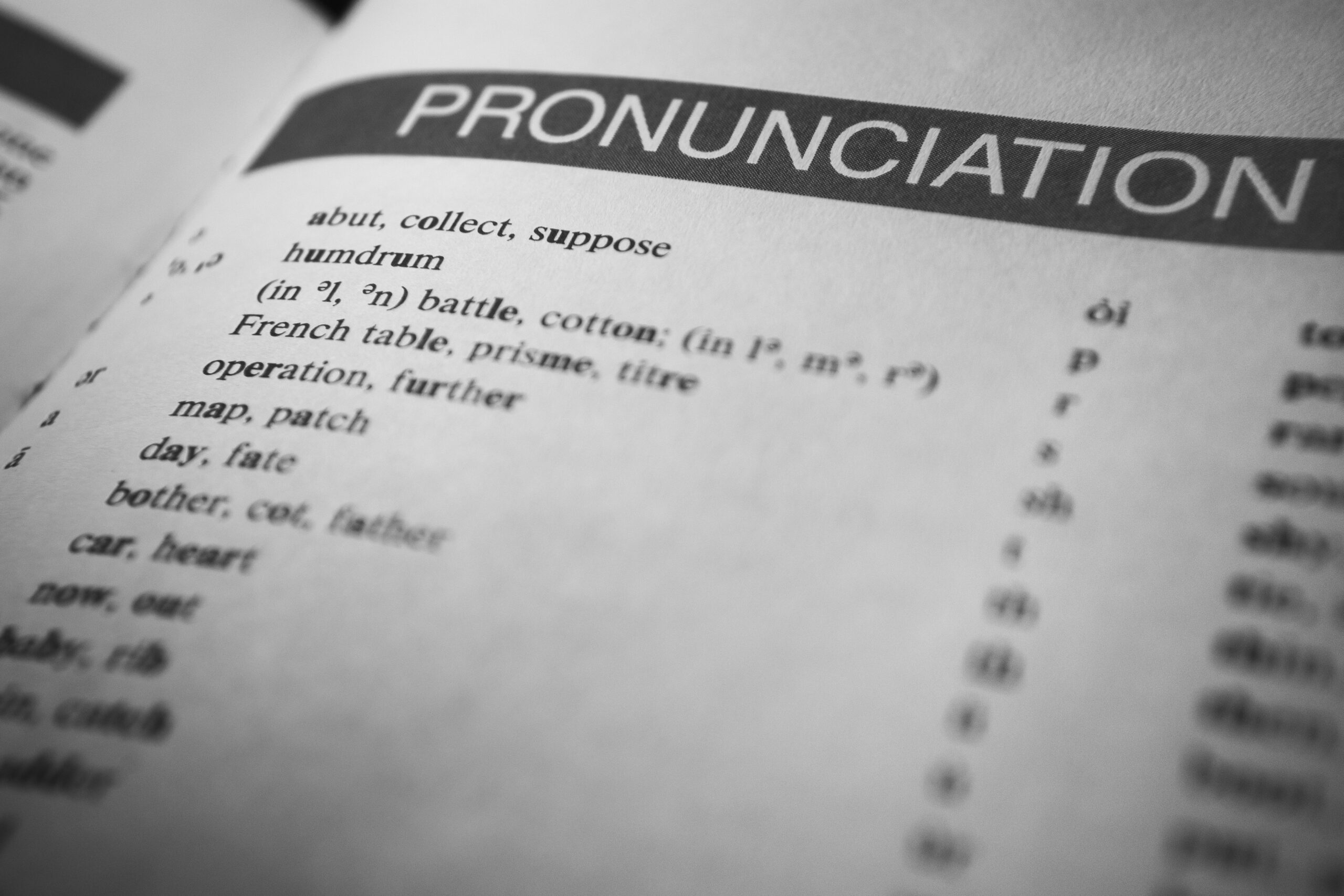 how to improve your pronunciation in English